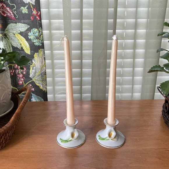 Otagiri Other - Otagiri Japan Porcelain Candle Holders Vintage
